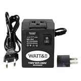 Transformateur 110 220 volts 40/80 watts r�versiblepar watt and Co