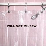 Super Clear Anti Mildew 84" Extra Long 10 Gauge Vinyl Shower Curtain Liner By Carnation