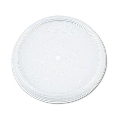DART Foam Containers Cup Lid, Translucent (20JL)