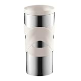 BODUM TRAVEL MUG Stainless Steel Vacuum mug 0.35 l/12 oz - Off White