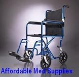 LIGHTWEIGHT 19 LB TRANSPORT WHEELCHAIR