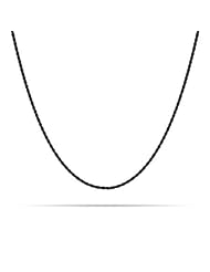 Diamond Cut Black Rhodium Twist Chain