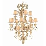 Crystorama 6810-CM Georgetown 16 - Light Chandelier - 6810,Champagne