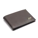 Fox leather bifold wallet brown