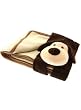 UrbanPup Doggy Companion Brown Dog Blanket (Large)