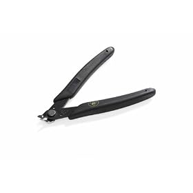 Click here to buy Xuron 420TAS Shear - Tapered Tip Static Control Grips by Xuron.