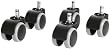 Topstar Rollenset f�r harte B�den VE=5