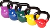 Physical Vinyl Dipped Kettlebell - 12kg (Green)
