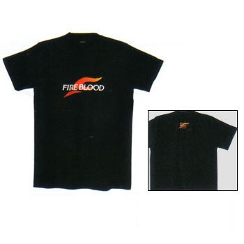 シマノ(SHIMANO) IN-091F デザインTシャツ フｧイアブラッド ブラック LLフリー 96176