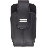 OEM RIM Blackberry BLACK Leather Swivel Holster Pouch Case for Curve 8300 8310 8320 8330