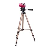 DURAGADGET Sturdy Collapsible Tripod For FujiFilm FinePix F550EXR, T200, AX350, AV100 With Case