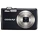 Nikon Coolpix S630 12MP Digital Camera with 7x Optical Vibration Reduction (VR) Zoom and 2.7 inch LCD (Jet Black)