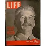 Life Magazine March 29, 1943 - Cover: Joseph Stalin book cover