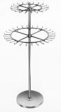2-Tier Revolving Belt Rack /Chrome--- Lot of 1 each