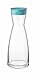 Bormioli Rocco Ypsilon Brio Jug with Sky Blue Lid 1 L - 33 . 3/4
