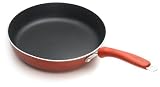 Paderno Platinum 10 Inch Fry Pan - red porcelain