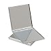 Square Aluminium Double Handbag Mirror