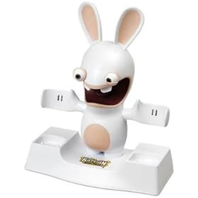 Mad Catz Official Rayman Raving Rabbids Dual Charger for Wiimote (Wii)