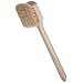 Weiler 44017 Tampico Fiber Utility Scrub Brush with Wood Handle, 2-1/2" Head Width, 20" Overall Length