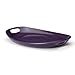 Rachael Ray Serveware 15-Inch Stoneware Oval Platter, Purple