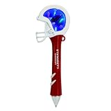Pack of 2 NFL Arizona Cardinals Light-Up Mirrored Football Helmet Office Pens 6"