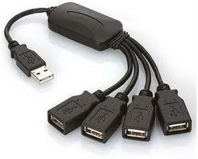 2 Pack, 4 Port USB Hub for Charging and Low Speed Applications