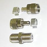 マスプロ F型コネクター中継セット【5C用】（同軸ケーブル用） FA5C-P(マスプロ)