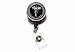 Sparkles! Sparkly Rhinestone Retractable Badge Reel/ID Badge Holder/Brooch/Pendant/Id Badge Holder (Nurse Medical Doctor Symbol Black Base)