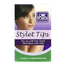 Clean & Easy One Touch Electrolysis Stylet Tips * 1 - Pack