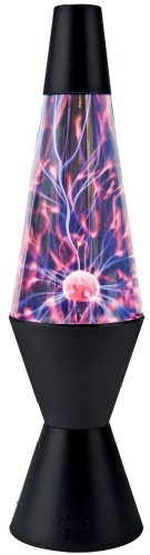 Lava Lite Electroplasma Lamp, Black