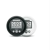 Humminbird HDR 610 Transom Mount Digital Depth Gauge with Black and White Color Face Plates and Bezels