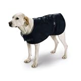 Warm Wind Proof Dog Coat ~Blanket Style~ SM EZ On-Off~Navy