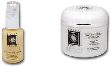 Swisa Dead Sea Mineral Skin Care Firming Serum and Firming Moisturizer