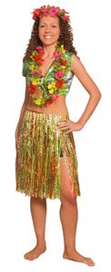 Grass Skirt (Multi Coloured)