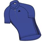 Adidas 2008 Men's FR Short Sleeve Cycling Jersey - Satellite - 325151 at adidas