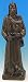 24 inch Saint Fiacre - Outdoor Vinyl Statue