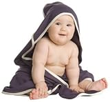 Kate Quinn Organics Organic Hooded Towel Blackberry
