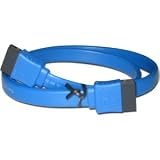 Xion XON-SATA1818_BL 18-Inch SATA II Cable (Blue) - Retail