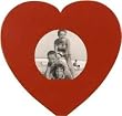 Shape-Up! Red Heart Metal Magnet Frame by Three By Three Seattle