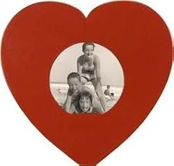 Shape-Up! Red Heart Metal Magnet Frame by Three By Three Seattle