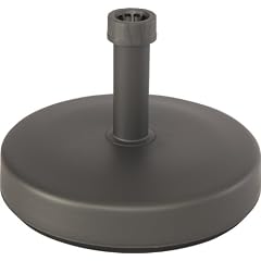 Stern 450948 Schirmst�nder, Kunststoff, F�llinhalt circa 25 kg mit Sand, eisengrau