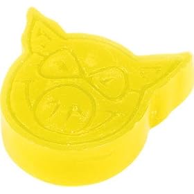 Click here to buy Pig Head Neon Curb Wax - Yellow.