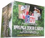 1991 Pro Set Golf Wax Box