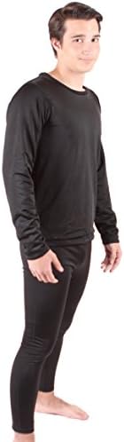 Mongol Winter Wear Men's Warm Core Thermal Underwear Set (Small)