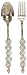 Decorative Salad Server Set With Glass Beads Handles