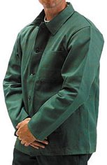 Arbeitsjacke, grün, Fischgrat
