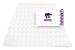 KANSAS STATE WILDCATS OFFICIAL TEAM LOGO FULL SIZE JERSEY SHEET SET