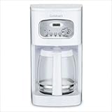 New Cuisinart White 12-Cup Programmable Coffeemaker