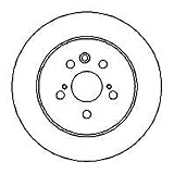 Produkt-Bild: 2 AUTEK Bremsscheiben hinten TOYOTA CARINA 2.0GLI 2.0i 2.0GTi 2.0GTi16V