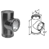 Buy Chimney 69182 8 in. Dura-Vent DVL Double-Wall Tee With Cover